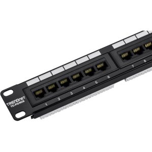 Patch Panel 24-Port Cat 6 Unshielded