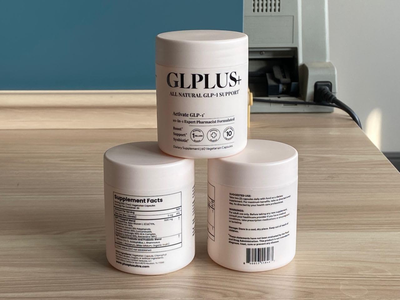 Plus+Ultra GLP-1 Support Supplement – Appetite Control & Metabolism Support (60 Capsules)