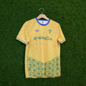 Made in Rwanda Jersey with Rwandan Flag and Imigongo