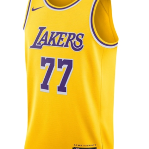 Nike Los Angeles Lakers Luka Dončić Dri-FIT NBA Icon Edition Swingman Jersey - Yellow