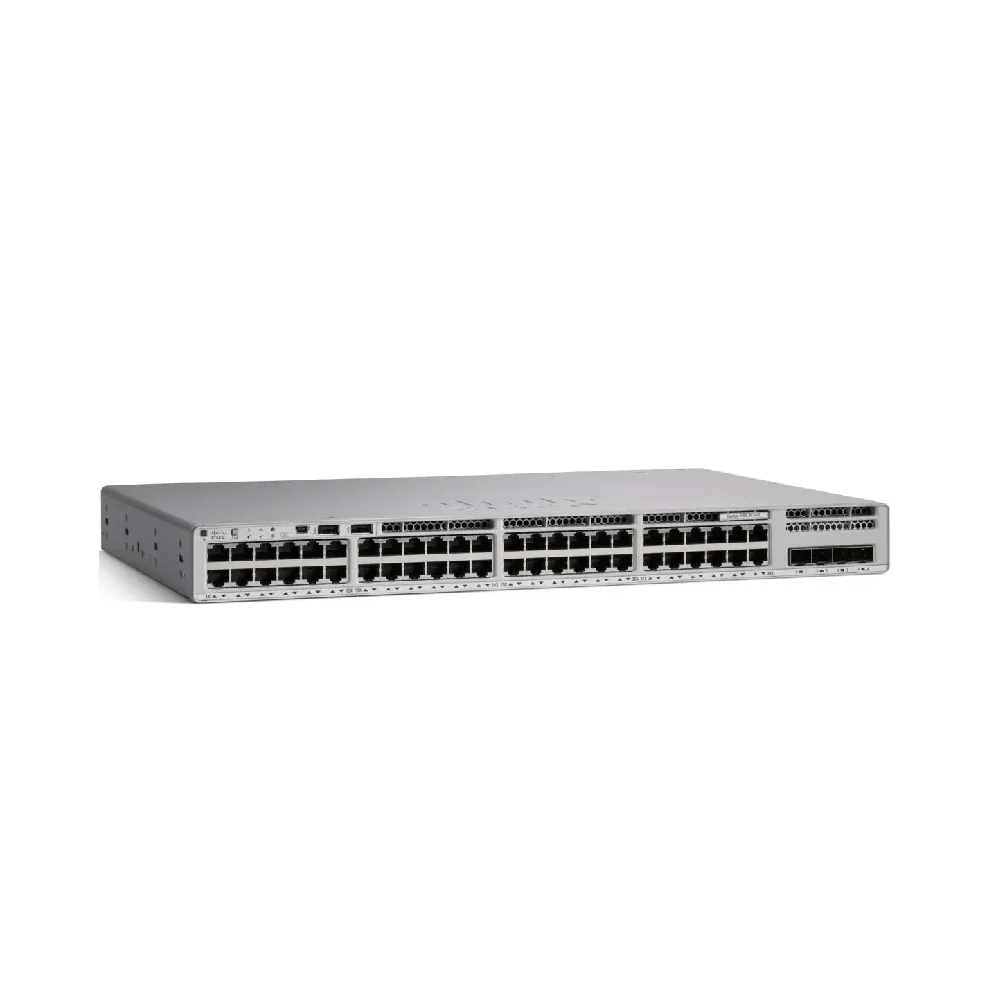 Cisco Catalyst C9300L-48T-4X-A – 48-Port Gigabit Layer 3 Switch with 4×10G SFP+ Uplinks