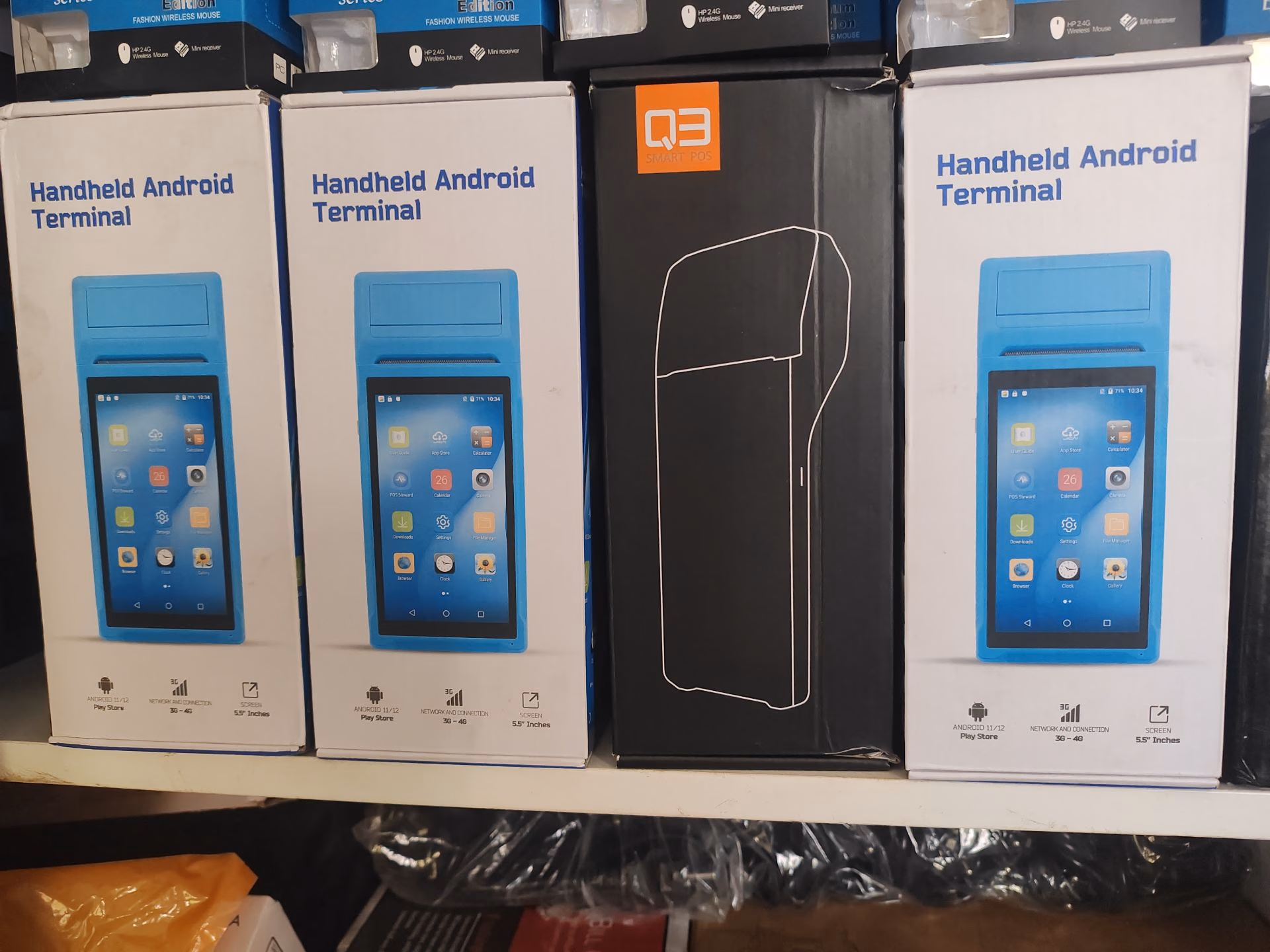 Handheld Android Therminal