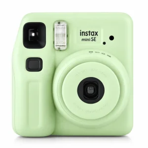 Fujifilm Instax Mini SE Instant Camera + Free Film Combo Pack | Camera for couples,students, Teenagers